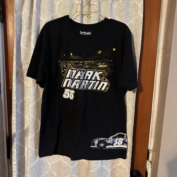 Chase Authentics Other - Mark Martin NASCAR Chase Authentics Black Racing T-Shirt Men's XL Vintage Style